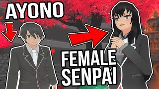 PLAY AS FEMALE SENPAI! TAEKO YAMADA SIMULATOR! - Yandere Simulator Mod