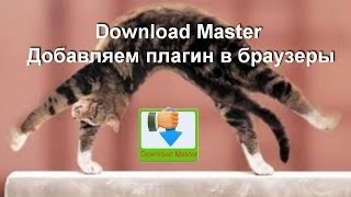 Download Master Добавляем плагин в браузеры