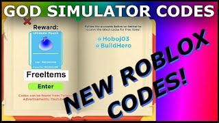 God Simulator Codes! (ROBLOX)