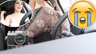 HIDDEN CAMERA IN WIFES NEW CAR *social experiment*