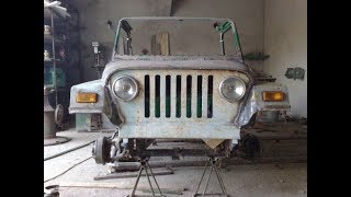 #1942.ДЖИП ИЗ ИНВАЛИДКИ СВОИМИ РУКАМИ(АВТО БЛОГ 2018)