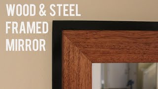 DIY Framed Mirror // Metal Working for Beginners