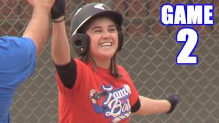 CIARA TAKES OVER THE GAME! | On-Season Baseball Series | Game 2