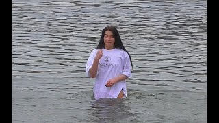 Як павлоградці на Водохреще в річку пірнали (2020 р.)