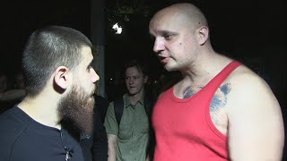 ЛЕВ ПРОТИВ НАРВАЛСЯ НА РУССКИХ БОГАТЫРЕЙ ! (Советую посмотреть)
