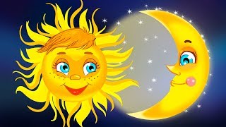 Сонце і Місяць - Дитячі Пісні й Мультики Українською Мовою - З Любов'ю до Дітей