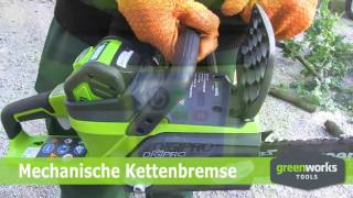 G-MAX 40V Цепная пила 40 см GREENWORKS GD40CS40K2X DigiPro