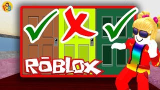 Выбери правильную дверь чтобы выжить | Roblox , Роблокс, EnniBenny