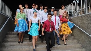 Выпускной клип 11 класса. Ребята заморочились, молодцы)
