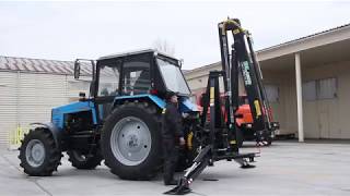 Кран манипулятор для трактора - DL Agro от компании Д ЛАЙТ. Видео-инструкция