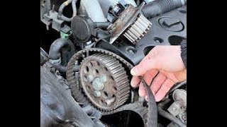 Comment remplacer une courroie distribution moteur PSA Peugeot/Citroën 1.4 HDI