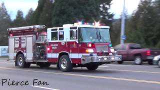 Engine 34 Responding Tualatin Valley Fire & Rescue (2000 Pierce Quantum)