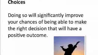 Making The Right Decision - What You Need To Do