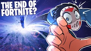 H2O DELIRIOUS' REACTION TO THE END OF FORTNITE!