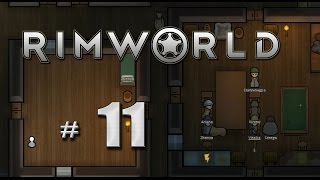 RimWorld Альфа15 на русском (11) Свадьба, пьяные животные и голод