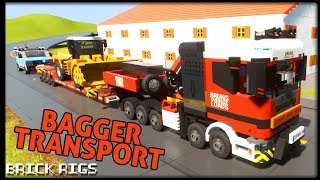 Bagger Transport auf Online-Server | BrickRigs | Let´s Play Brick Rigs Deutsch - German | Lego