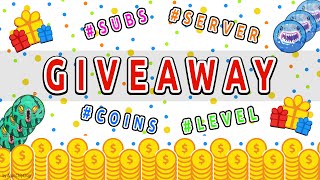 Agar.re - Private Server (10K COINS + LVL 100 ACC GIVEAWAY)