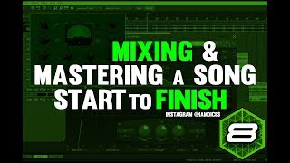 Full in Depth Mixing & Mastering Process in Mixcraft 8 | @Iamdices