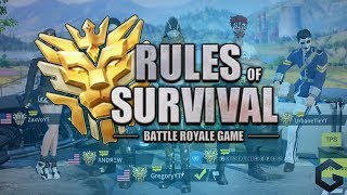 ?WE'RE LIVE // SOLO GRINDING + CUSTOM GAMES?! // Rules of Survival