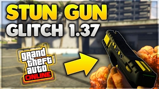 GTA 5 Online - How to get "STUN GUN IN ONLINE" Glitch *Patch 1 37* (Obtain Rare Weapons)