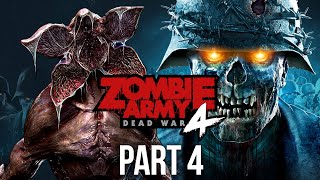 ZOMBIE ARMY 4 DEAD WAR Gameplay Walkthrough Part 4 - STRANGER THINGS EASTER EGG