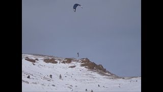 Carson Pass Snowkiting Nov 2017
