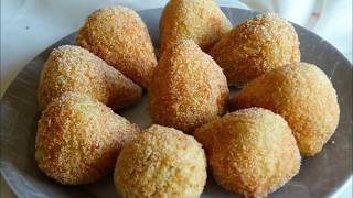 كوشينيا ( اكلة برازيليه )  سهله جدا وسريعة/Coxinha