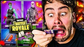 J'ACHETE TOUS LES SKINS DE LA NEW MAJ !! // Fortnite