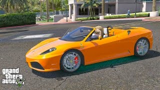 GTA 5 REAL LIFE TEEN MOD #16 JESSICA'S NEW FERRARI F430