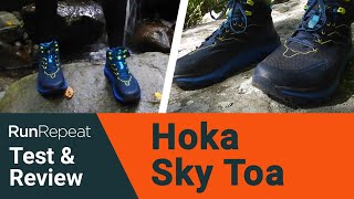 Hoka One One Sky Toa test & review - A mix of hiking boot & trail running shoe