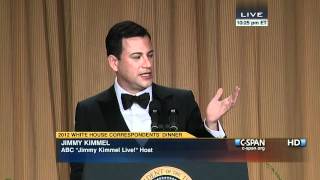 C-SPAN: Jimmy Kimmel at the 2012 White House Correspondents' Dinner