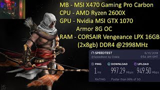 Far Cry Primal Benchmark Ryzen 2600x GTX 1070