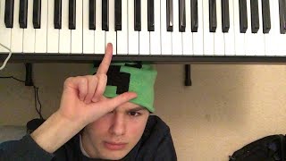 All star but it's played with my finger and my thumb in the shape of an L on my forehead
