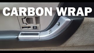 Beginning the C4 Corvette Vinyl Wrap - Interior 1991 Vette