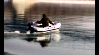 Испытание лодки Навигатор 3 с мотором Hangkai 3,5 HP