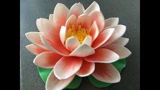 Делаем кувшинку из изолона | DIY Water lily