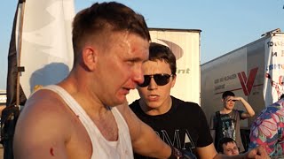 Белая майка против Костоправа, Лучший бой !!!
