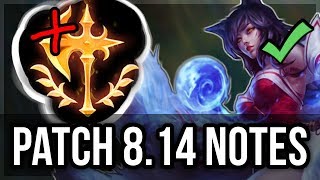Conqueror Nerf! THE END OF GOLD FUNNELING & SMITE MID ? Patch Notes 8.14 Rundown - LoL Patch 8.14