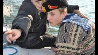 Перший вихід у морі учнів "Школи юнг" у Керчі