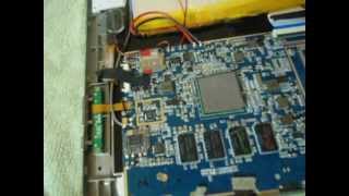 Öffnen und austauschen der SD Karte - Sanei N10 / Ampe A10 / HiPad F10