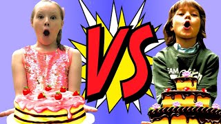 ЧеЛЛендЖ Торт из необычных ингредингтов!| KidsBox Show