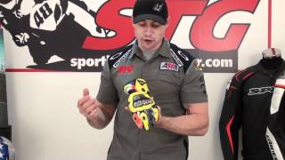 Dainese Valentino Rossi 2011 Replica Glove Review from SportbikeTrackGear.com