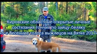 РГ Гул вл. Тарасов С.П.«5-е Весенние голоса выжлецов на Вятке 2017»
