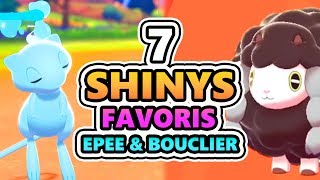 Mes 7 SHINYS FAVORIS de POKEMON EPEE & BOUCLIER