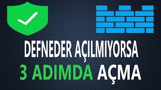 Windows Defender Grup İlkesi Tarafından Devre dışı bırakıldı hatası
