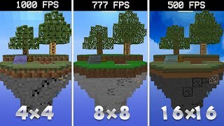 TEXTURE PACK 4X4 VS 8X8 VS 16X16 | PACK FULL FPS