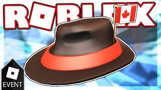 [FREE ITEM] HOW TO GET THE INTERNATIONAL FEDORA - CANADA | Roblox