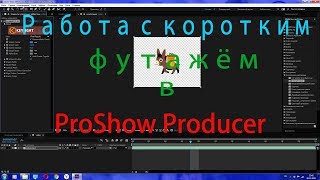 урок.. работа с коротким футажём в ProShow Producer