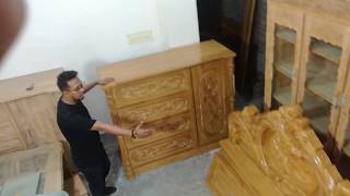 ফরিদপুর ভাংগা,বালিয়াচর এ খাট,ওয়ারড্রব বিক্রি করলাম Wood wardrobe design in Bangladesh price