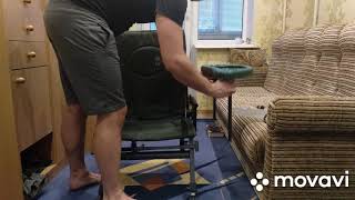 Обзор Рыболовное карповое кресло Elektrostatyk F5R